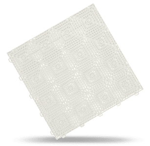 dalle étoile blanc