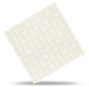 dalle métal blanc