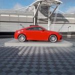 Sol evenementiel Polydal : exposition Audi