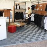 revetement de sol boutique Porsche