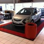 tapis de sol showroom Opel