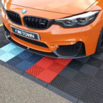 dalles de sol Polydal BMW orange