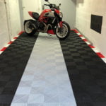 dalles de sol Polydal garage privé moto
