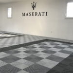 dalles_de_sol_Polydal_garage_privé_Maserati