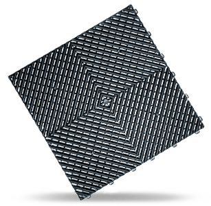 dalle Polydal Damier Pro 48 gris anthracite